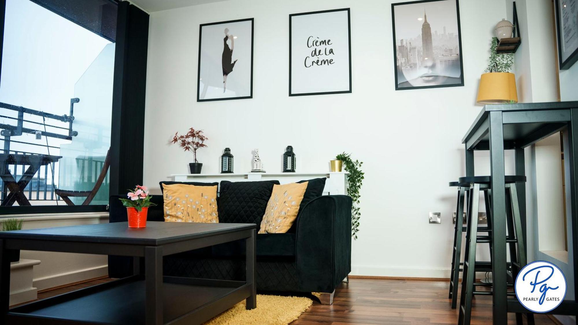 Penthouse - Amazing City Skyline Views - Balcony - Free Extra 2 Hours - Free Parking - Utilita Arena - Bullring Shopping - New St Station- Super King Size Bed Birmingham Exteriér fotografie