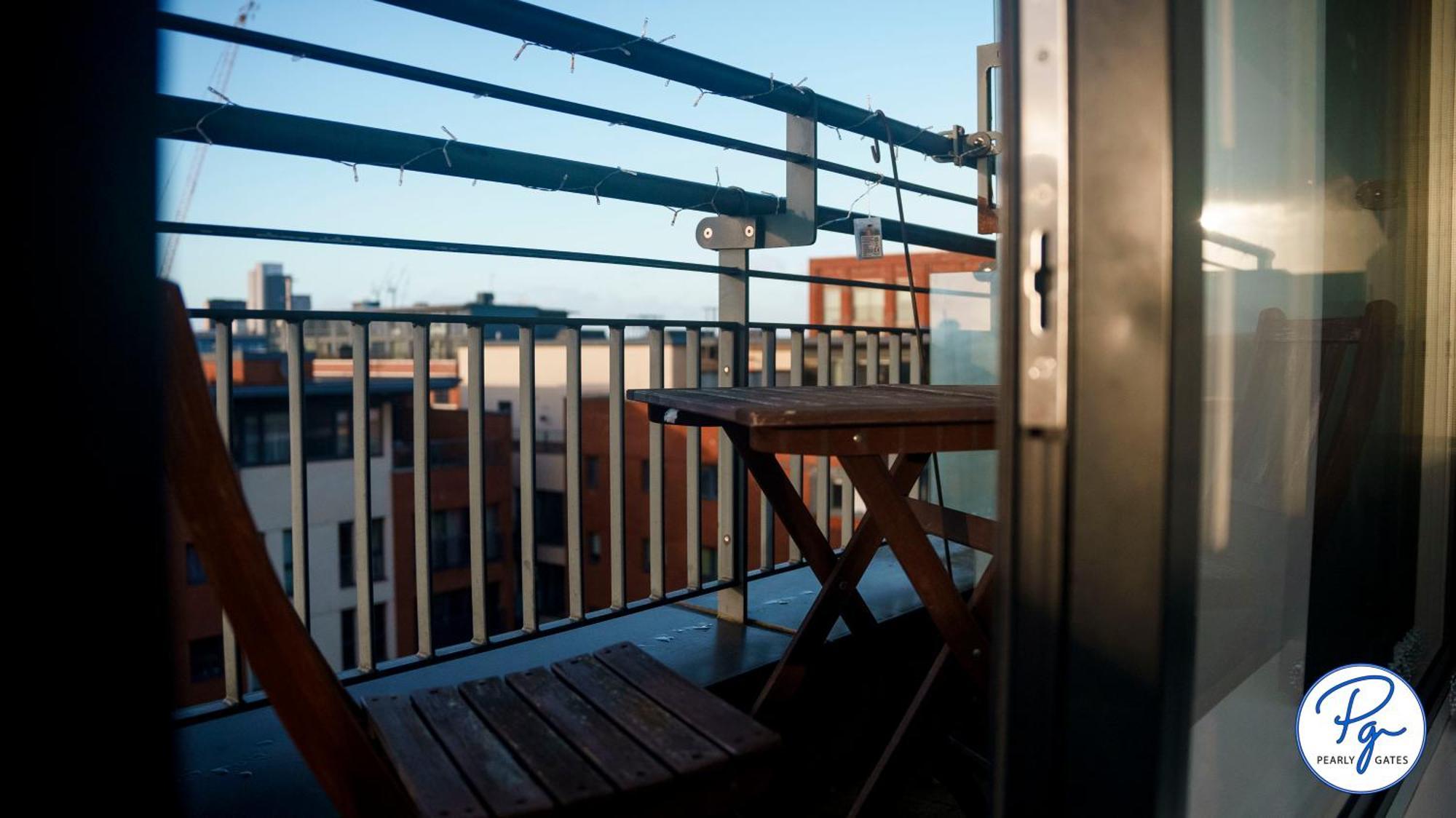 Penthouse - Amazing City Skyline Views - Balcony - Free Extra 2 Hours - Free Parking - Utilita Arena - Bullring Shopping - New St Station- Super King Size Bed Birmingham Exteriér fotografie