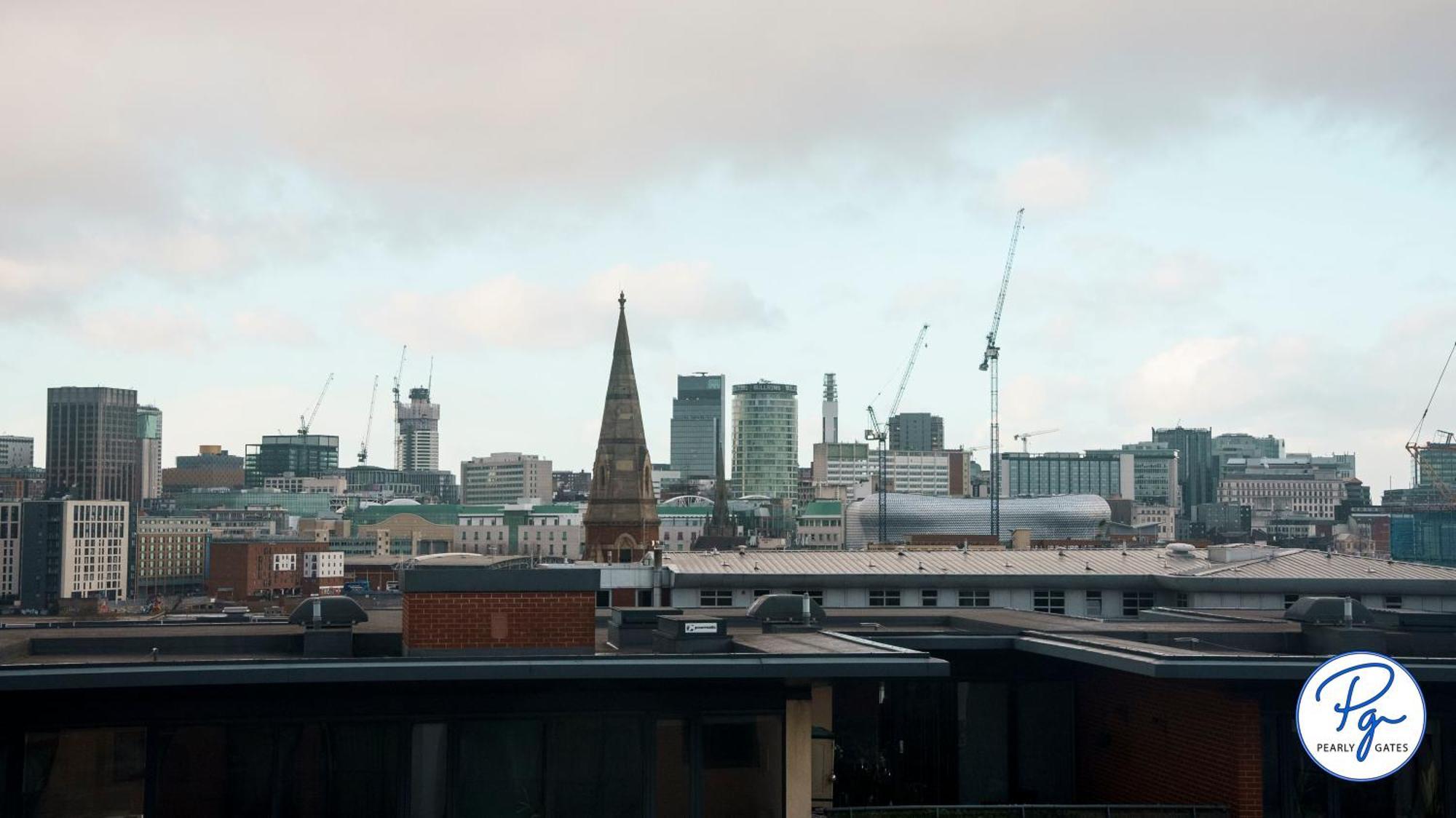 Penthouse - Amazing City Skyline Views - Balcony - Free Extra 2 Hours - Free Parking - Utilita Arena - Bullring Shopping - New St Station- Super King Size Bed Birmingham Exteriér fotografie