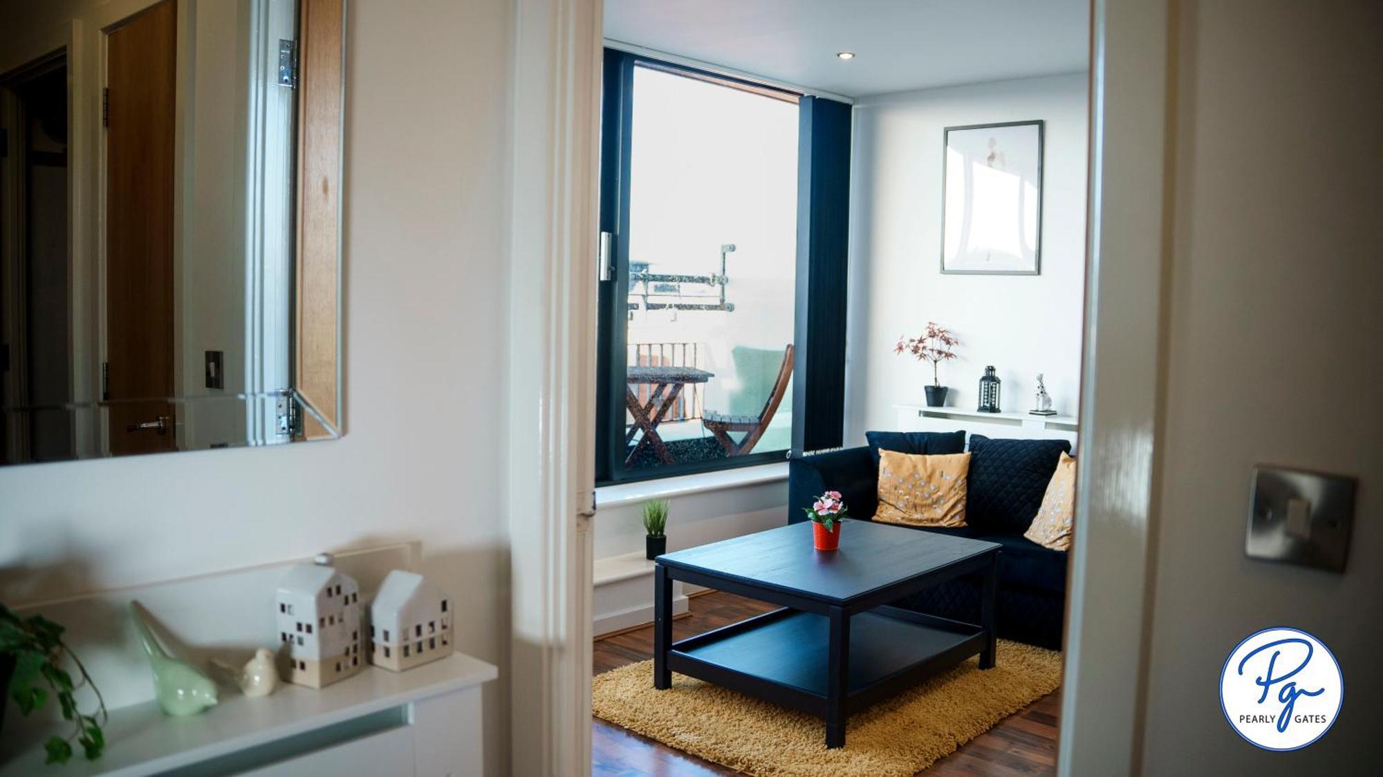 Penthouse - Amazing City Skyline Views - Balcony - Free Extra 2 Hours - Free Parking - Utilita Arena - Bullring Shopping - New St Station- Super King Size Bed Birmingham Exteriér fotografie