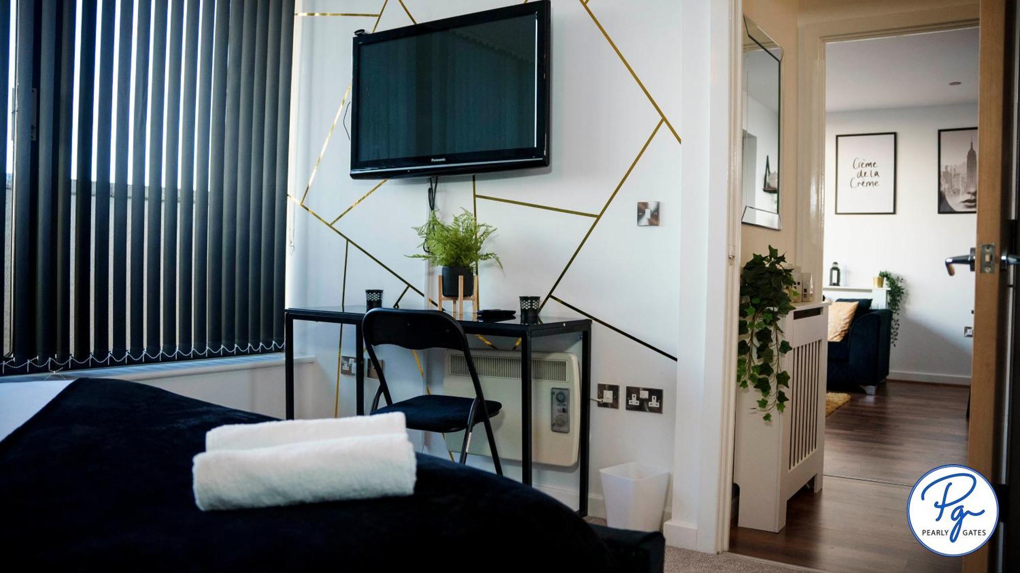 Penthouse - Amazing City Skyline Views - Balcony - Free Extra 2 Hours - Free Parking - Utilita Arena - Bullring Shopping - New St Station- Super King Size Bed Birmingham Exteriér fotografie